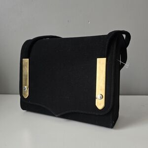 Block Elegant Vintage Black Handbag